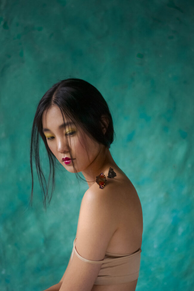 Angela Xu farfalle Francesca Avventi fotografa