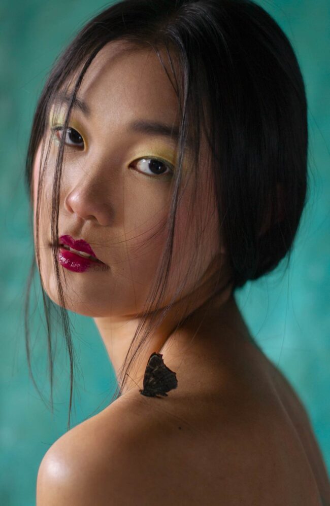 Angela Xu farfalle Francesca Avventi fotografa