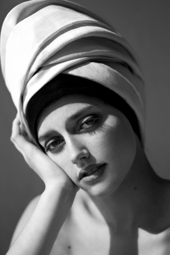 Margherita Mitillo foto bianco e nero Francesca Avventi fotografa